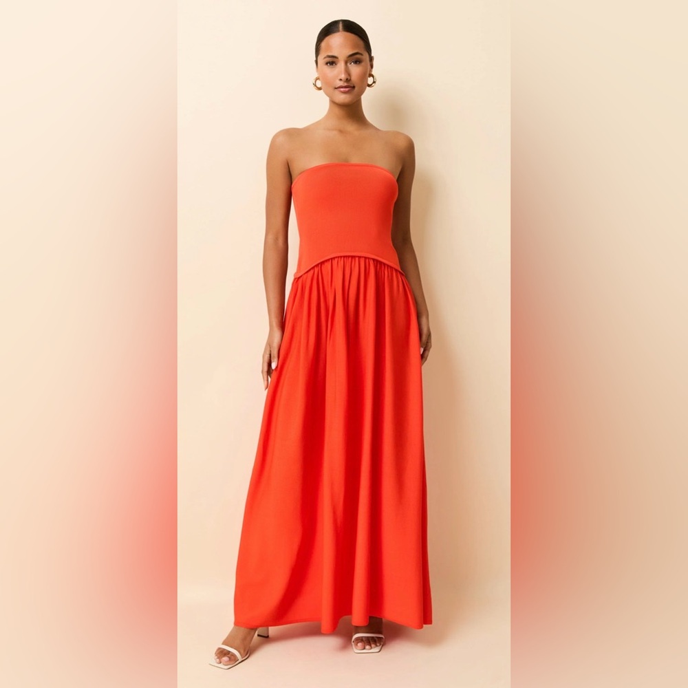 Solid and Striped Soglio Dress